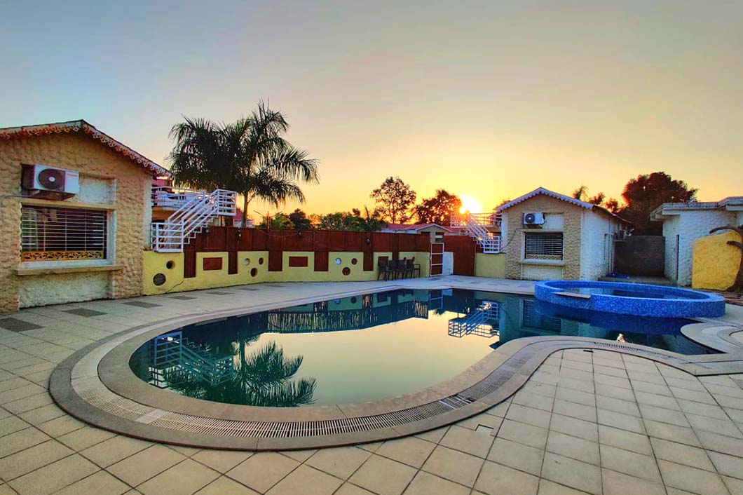 Royal kharandla Resort Garden Pool